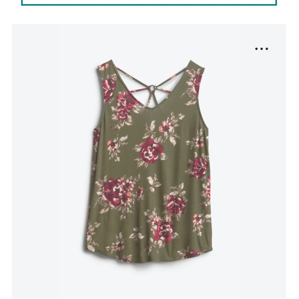 Ampton sleeveless back detail knit top